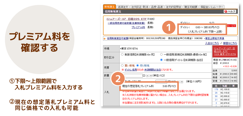 一般信用取引(デイトレード信用取引)